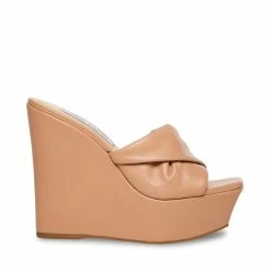 SteveMadden BRIANNA TAN LEATHER