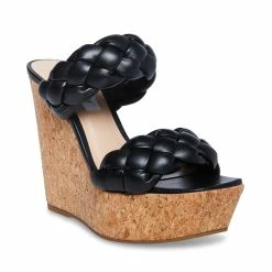 STEVEMADDEN Women's Shoes BRIA BLACK