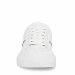 STEVEMADDEN BRYANT WHITE/CAMEL Women's Shoes