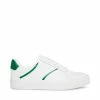 STEVEMADDEN Women's Shoes BRYANT WHITE/GREEN