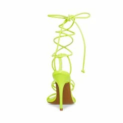 STEVEMADDEN BUFFY YELLOW NEON Women's Shoes