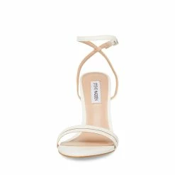 STEVEMADDEN CANDID WHITE LEATHER Women's Shoes