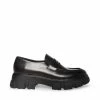 SteveMadden Men's CENTRO BLACK LEATHER