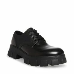 SteveMadden CESARE BLACK LEATHER Men's