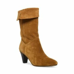 STEVEMADDEN Women's Shoes CHARLOTTE TAUPE SUEDE