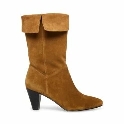 STEVEMADDEN Women's Shoes CHARLOTTE TAUPE SUEDE