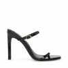 STEVEMADDEN Women's Shoes CLASSY BLACK PATENT