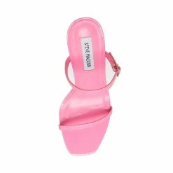 STEVEMADDEN Women's Shoes CLASSY PINK PATENT