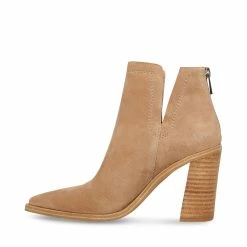 STEVEMADDEN Women's Shoes CORNELIA SAND SUEDE