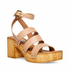 STEVEMADDEN COVE NATURAL LEATHER