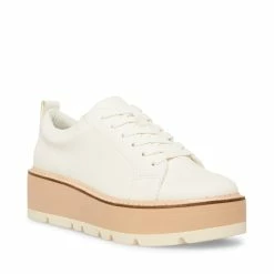 STEVEMADDEN Women's Shoes DAWSON WHITE