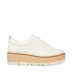 STEVEMADDEN Women's Shoes DAWSON WHITE