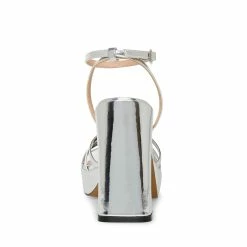 SteveMadden Women's Shoes DISCO SILVER