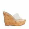 SteveMadden Women's Shoes ELENORA CLEAR