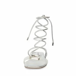 STEVEMADDEN FRANCINA SILVER Women's Shoes
