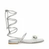 STEVEMADDEN FRANCINA SILVER Women's Shoes