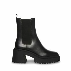 SteveMadden FYNN BLACK LEATHER