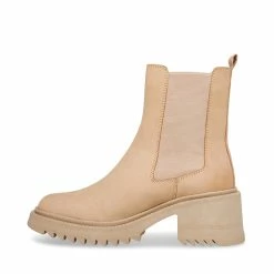 STEVEMADDEN GARTH BEIGE LEATHER