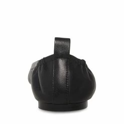 STEVEMADDEN GRETA BLACK LEATHER Women's Shoes