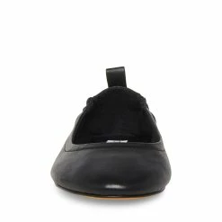 STEVEMADDEN GRETA BLACK LEATHER Women's Shoes