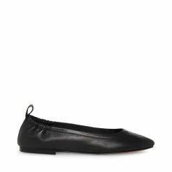 STEVEMADDEN GRETA BLACK LEATHER Women's Shoes
