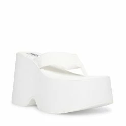 SteveMadden GWEN WHITE Women's Shoes