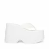 SteveMadden GWEN WHITE Women's Shoes