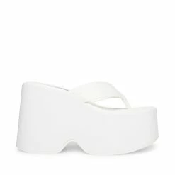 SteveMadden GWEN WHITE Women's Shoes
