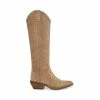 STEVEMADDEN Women's Shoes HEARD TAUPE SUEDE