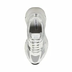 SteveMadden ISSAC WHITE/GREY Women's Shoes
