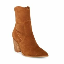 SteveMadden JANETTA BROWN SUEDE Women's Shoes
