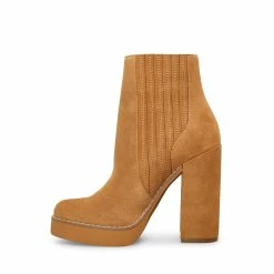 STEVEMADDEN JOLINE CAMEL SUEDE