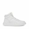 STEVEMADDEN JORDEE WHITE LEATHER Men's