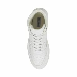 STEVEMADDEN JORDEE WHITE LEATHER Men's