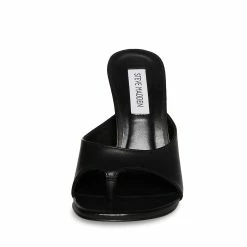 SteveMadden Women's Shoes KARINA BLACK LEATHER