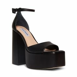 STEVEMADDEN KASSIANI BLACK LEATHER