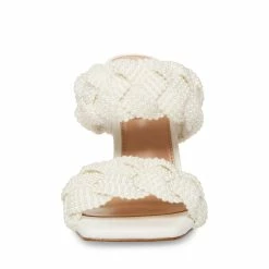 STEVEMADDEN Women's Shoes KENLEY-P WHITE