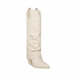 STEVEMADDEN LASSY BONE LEATHER