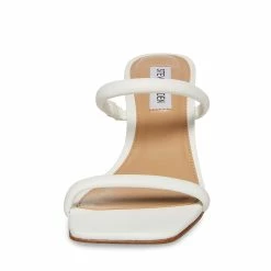 SteveMadden LILAH WHITE Women's Shoes