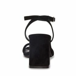 STEVEMADDEN LUXE BLACK SUEDE Women's Shoes