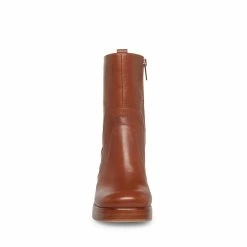 SteveMadden MAGGIE BROWN LEATHER