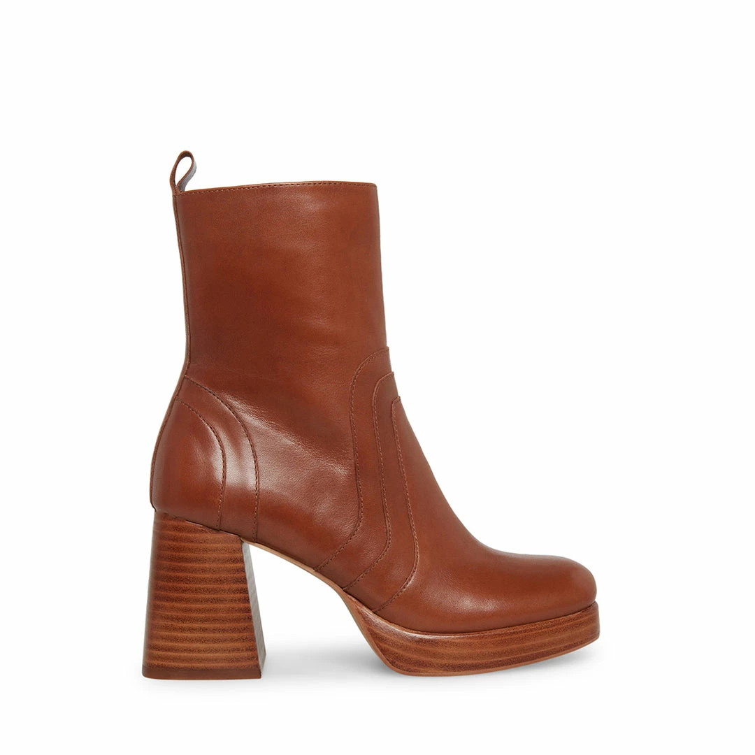 SteveMadden MAGGIE BROWN LEATHER