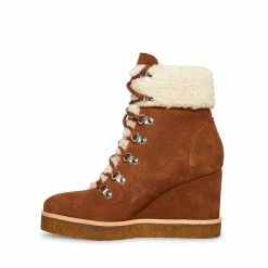 SteveMadden MARCEL COGNAC SUEDE