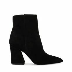 STEVEMADDEN MATILDA BLACK SUEDE
