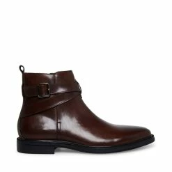 STEVEMADDEN MATTHEW BROWN LEATHER