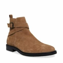 STEVEMADDEN Men's MATTHEW TAUPE SUEDE