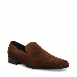 SteveMadden Men's PARIGI BROWN SUEDE