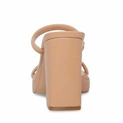 STEVEMADDEN Women's Shoes POLLY NATURAL
