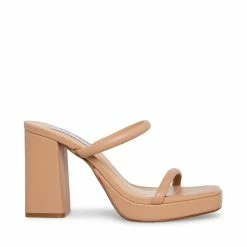 STEVEMADDEN Women's Shoes POLLY NATURAL