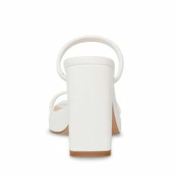 STEVEMADDEN Women's Shoes POLLY WHITE